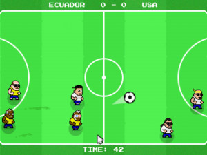 Игра Чемпионат Мира по Мини-Футболу (Sling World Cup) — играть онлайн бесплатно (изображение №6)