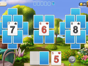 Игра Пасьянс Сад (Solitaire Garden) — играть онлайн бесплатно (изображение №2)
