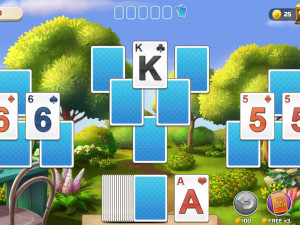 Игра Пасьянс Сад (Solitaire Garden) — играть онлайн бесплатно (изображение №6)