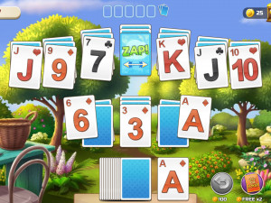 Игра Пасьянс Сад (Solitaire Garden) — играть онлайн бесплатно (изображение №7)