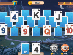 Игра История Пасьянса - Три Пика (Solitaire Story - Tripeaks) — играть онлайн бесплатно (изображение №5)