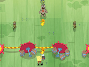 Игра Губка Боб: Крабсбургерный Кризис (SpongeBob: Krabby Patty Crisis) — играть онлайн бесплатно (изображение №3)