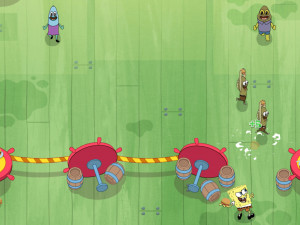 Игра Губка Боб: Крабсбургерный Кризис (SpongeBob: Krabby Patty Crisis) — играть онлайн бесплатно (изображение №7)