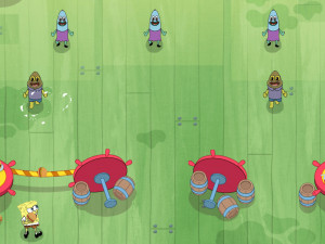 Игра Губка Боб: Крабсбургерный Кризис (SpongeBob: Krabby Patty Crisis) — играть онлайн бесплатно (изображение №2)