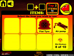 Игра Счастливая Обезьянка 150 (Monkey GO Happy 150) — играть онлайн бесплатно (изображение №4)