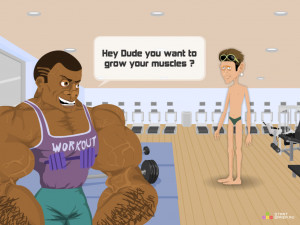 Игра Прокачай Слабака (Douchebag Workout) — играть онлайн бесплатно (изображение №5)