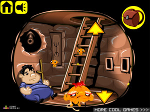 Игра Счастливая Обезьянка 153 (Monkey GO Happy 153) — играть онлайн бесплатно (изображение №3)