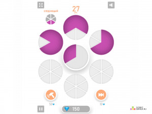 Игра Головоломка: Кусочки Кружочков (Puzzle Pieces) — играть онлайн бесплатно (изображение №2)