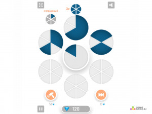 Игра Головоломка: Кусочки Кружочков (Puzzle Pieces) — играть онлайн бесплатно (изображение №3)