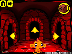 Игра Счастливая Обезьянка 154 (Monkey GO Happy 154) — играть онлайн бесплатно (изображение №2)