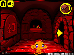 Игра Счастливая Обезьянка 154 (Monkey GO Happy 154) — играть онлайн бесплатно (изображение №5)