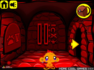 Игра Счастливая Обезьянка 154 (Monkey GO Happy 154) — играть онлайн бесплатно (изображение №7)