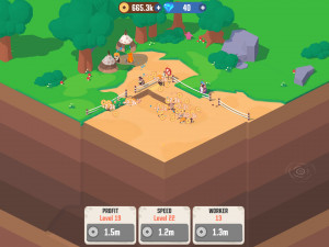 Игра Ленивый Магнат Копатель (Idle Digging Tycoon) — играть онлайн бесплатно (изображение №7)