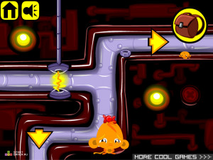 Игра Счастливая Обезьянка 158 (Monkey GO Happy 158) — играть онлайн бесплатно (изображение №3)