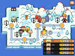 Игра Чемпионы Холода: Никелодеон (Nickelodeon: Champions of the Chill) — играть онлайн бесплатно (изображение №2)