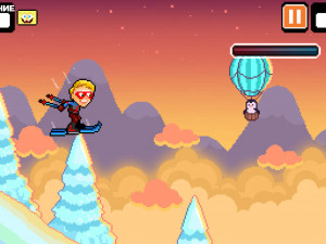 Игра Чемпионы Холода: Никелодеон (Nickelodeon: Champions of the Chill) — играть онлайн бесплатно (изображение №10)