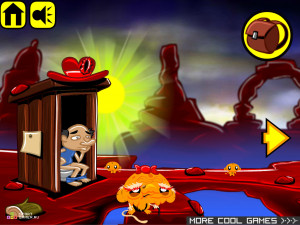 Игра Счастливая Обезьянка 160 (Monkey GO Happy 160) — играть онлайн бесплатно (изображение №4)