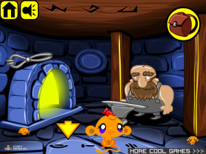 Игра Счастливая Обезьянка 161 (Monkey GO Happy 161) — играть онлайн бесплатно (изображение №5)