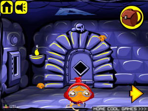 Игра Счастливая Обезьянка 163 (Monkey GO Happy 163) — играть онлайн бесплатно (изображение №2)