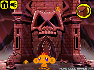 Игра Счастливая Обезьянка 164 (Monkey GO Happy 164) — играть онлайн бесплатно (изображение №2)