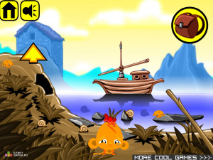 Игра Счастливая Обезьянка 165 (Monkey GO Happy 165) — играть онлайн бесплатно (изображение №2)