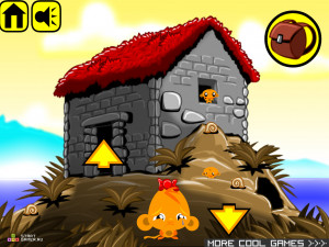 Игра Счастливая Обезьянка 165 (Monkey GO Happy 165) — играть онлайн бесплатно (изображение №3)