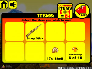 Игра Счастливая Обезьянка 165 (Monkey GO Happy 165) — играть онлайн бесплатно (изображение №7)