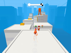 Игра Паркур Гонка (Parkour Race) — играть онлайн бесплатно (изображение №2)