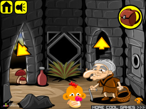 Игра Счастливая Обезьянка 166 (Monkey GO Happy 166) — играть онлайн бесплатно (изображение №3)