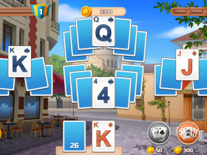 Игра История Пасьянса - Три Пика 2 (Solitaire Story - Tripeaks 2) — играть онлайн бесплатно (изображение №4)