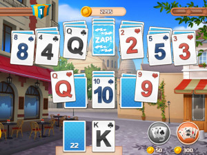 Игра История Пасьянса - Три Пика 2 (Solitaire Story - Tripeaks 2) — играть онлайн бесплатно (изображение №6)