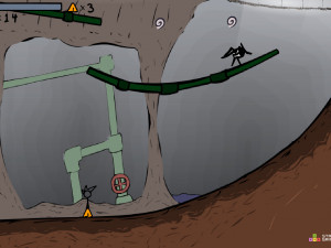 Игра Приключения Веселых Штанов 2 (Fancy Pants Adventures: World 2) — играть онлайн бесплатно (изображение №2)