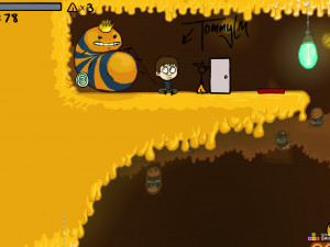 Игра Приключения Веселых Штанов 2 (Fancy Pants Adventures: World 2) — играть онлайн бесплатно (изображение №5)