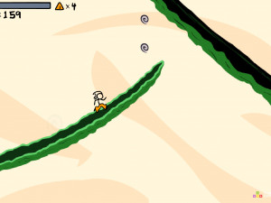 Игра Приключения Веселых Штанов 2 (Fancy Pants Adventures: World 2) — играть онлайн бесплатно (изображение №8)