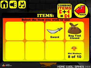 Игра Счастливая Обезьянка 169 (Monkey GO Happy 169) — играть онлайн бесплатно (изображение №6)