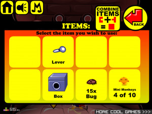 Игра Счастливая Обезьянка 170 (Monkey GO Happy 170) — играть онлайн бесплатно (изображение №6)