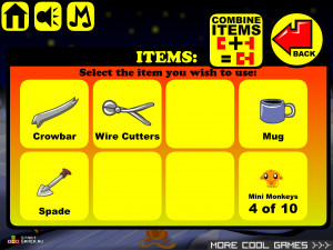 Игра Счастливая Обезьянка 171 (Monkey GO Happy 171) — играть онлайн бесплатно (изображение №4)