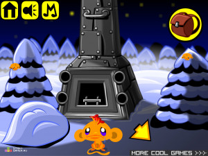 Игра Счастливая Обезьянка 171 (Monkey GO Happy 171) — играть онлайн бесплатно (изображение №7)