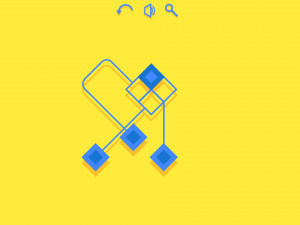 Игра Головоломка: Ромб (Rhomb) — играть онлайн бесплатно (изображение №4)