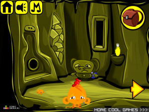 Игра Счастливая Обезьянка 172 (Monkey GO Happy 172) — играть онлайн бесплатно (изображение №7)