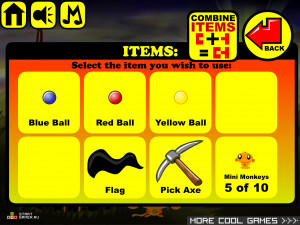 Игра Счастливая Обезьянка 172 (Monkey GO Happy 172) — играть онлайн бесплатно (изображение №8)