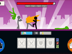 Игра Стикмен Истребитель: Мега Драка (Stickman Fighter: Mega Brawl) — играть онлайн бесплатно (изображение №3)