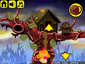 Игра Счастливая Обезьянка 173 (Monkey GO Happy 173) — играть онлайн бесплатно (изображение №4)