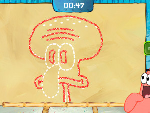 Игра Губка Боб: Изобрази и Угадай (SpongeBob SquarePants: Sketch It, Guess It) — играть онлайн бесплатно (изображение №2)