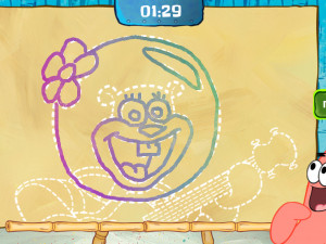 Игра Губка Боб: Изобрази и Угадай (SpongeBob SquarePants: Sketch It, Guess It) — играть онлайн бесплатно (изображение №3)