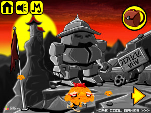 Игра Счастливая Обезьянка 174 (Monkey GO Happy 174) — играть онлайн бесплатно (изображение №2)