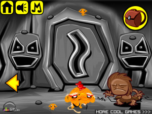 Игра Счастливая Обезьянка 174 (Monkey GO Happy 174) — играть онлайн бесплатно (изображение №3)