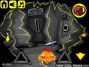 Игра Счастливая Обезьянка 174 (Monkey GO Happy 174) — играть онлайн бесплатно (изображение №4)