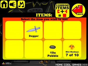 Игра Счастливая Обезьянка 174 (Monkey GO Happy 174) — играть онлайн бесплатно (изображение №5)