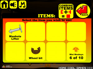 Игра Счастливая Обезьянка 176 (Monkey GO Happy 176) — играть онлайн бесплатно (изображение №7)